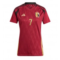 Belgium Kevin De Bruyne #7 Replica Home Shirt Ladies Euro 2024 Short Sleeve